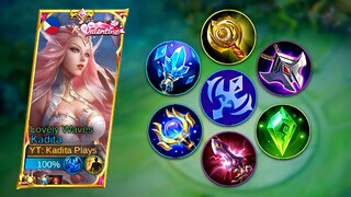 KADITA BEST ONE SHOT BUILD FOR EARLY TO LATE GAME!😱 SOLO HIGH RANKED GAME! | MLBB