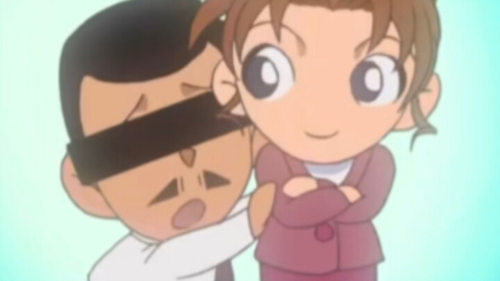 "The only one who can see her naked is me, Kogoro Mori." The most domineering confession in Conan