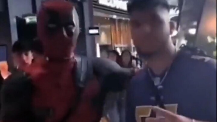 If someone else cosplays your appearance, you are Deadpool.
