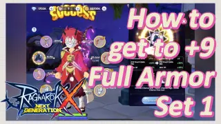 ROX [Central Plains] - How to get to +9 Full Armor Set 1