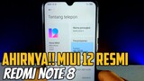 Review MIUI 12 Android 10 Redmi Note 8 Update RESMI