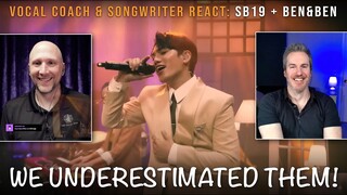 Vocal Coach & Songwriter React to MAPA (Band Version) by SB19 + Ben&Ben  | Song Reaction & Analysis