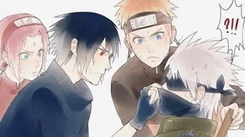 Does Team 7 ever see Kakashi face?
