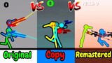 Original vs Copy vs Remastered Sniper | Supreme duelist stickman