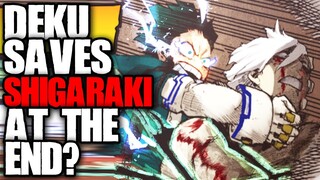 Deku Saves Shigaraki at the End of My Hero Academia?