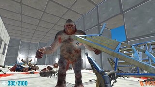 Transporting Vicious Enemies in Airplane. Animal Revolt Battle Simulator