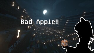 Pastikan untuk menontonnya! Musik redstone paling mengejutkan di seluruh stasiun B~Bad Apple! ! (mus