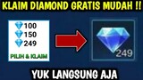 MUDAH!!! CARA DAPATKAN DIAMOND MOBILE LEGEND | KLAIM SEKARANG | NO BUG ML