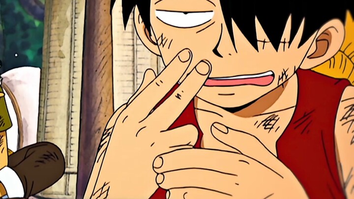 Luffy is not just face-blind.