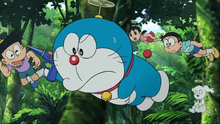 Doraemon: Nobita and the Green Giant Legend: anime review – drowning in the  greenish visual spectacle | Canne's anime review blog