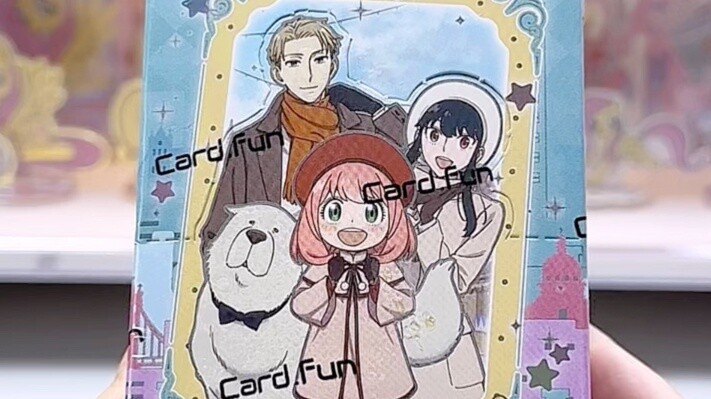 SPY×FAMILY card opening! I was stunned by the cuteness orz (fans want to see the series)