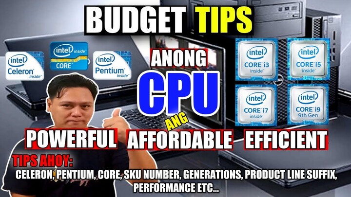 CPU NA POWERFUL, EFFICIENT at AFFORDABLE NA PARA SA 'YO | CPU CODES | TECH 101 TIPS | TIPS AHOY
