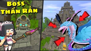 Cách tìm Đền Thờ và đánh Boss Quetzalcoatl trong Mini World