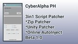 CyberAlpha PH Script Patcher(beta 1.0) Launch