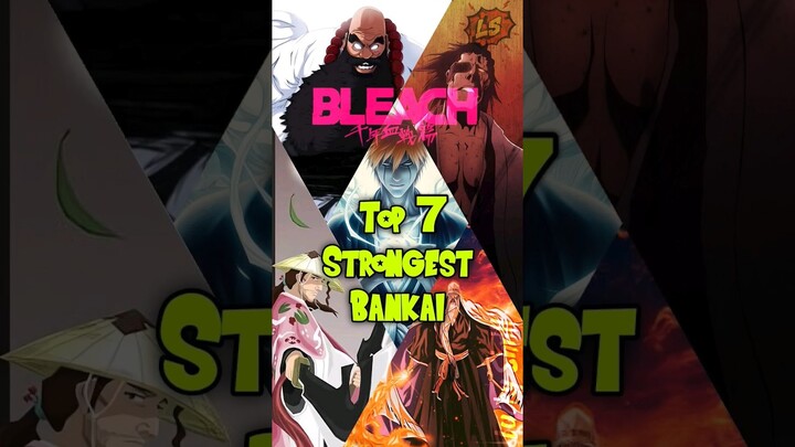 Top 7 strongest bankai in Bleach #bleach #bleachtybw #animeinhindi #shorts #bankai #anime