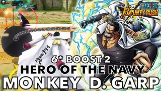 6⭐️ BOOST 2 Prime GARP(Film Shanks Headache!) SS League Gameplay | One Piece Bounty Rush