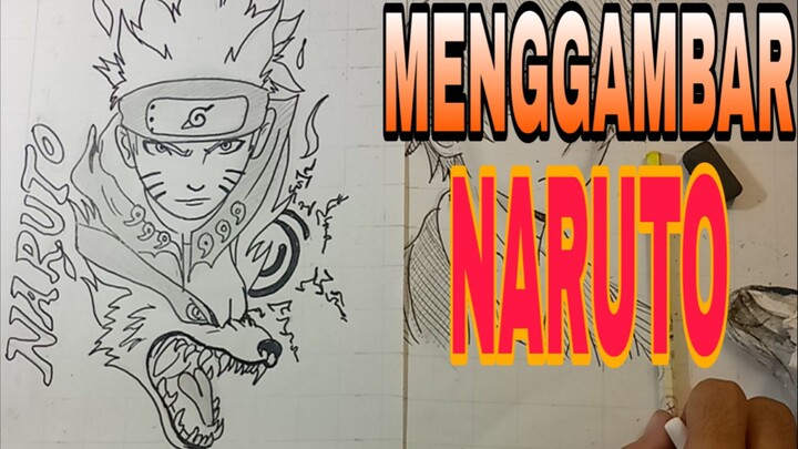 menggambar naruto