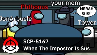 Dewa Yunani di Among Us - SCP-5167 "When The Impostor is Sus"