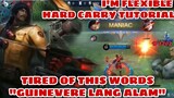 YSS HARD CARRY TUTORIAL - I'M FLEXIBLE - 2 MANIACS - TIRED OF THIS WORDS GUIN LANG ALAM - MLBB