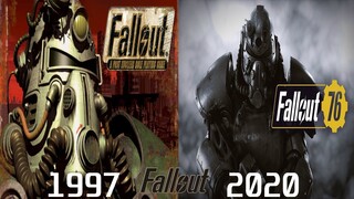 Evolução Dos Jogos Do Fallout (1997 - 2020)