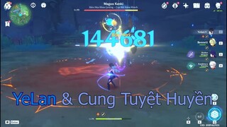 Yelan Cung Tuyệt Huyền (The Stringless) Showcase [GenshinImpact].