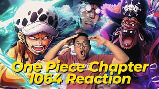 BLACKBEARD PIRATES VS HEART PIRATES🔥🔥| ONE PIECE 1064 REACTION