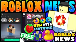 NEW ROBLOX MOBILE & DESKTOP WEBSITE UPDATES! FREE BADGES! FRIENDS LIST! (ROBLOX NEWS)