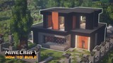 Minecraft: How to Build a Compact Modern House (Quick Tutorial)