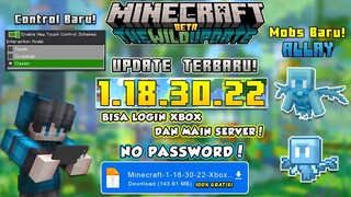 DOWNLOAD MINECRAFT PE VERSI 1.18.30.22/23 MOBS BARU ALLAY | BISA LOGIN XBOX DAN MAIN SERVER