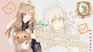 speedpaint mascot aku 🥰udh lama gak gambar 🫨❣️