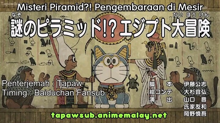 doraemon sub malay"pengembaraan di mesir"