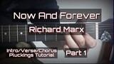 Now And Forever - Richard Marx Guitar Chords (Pluckings Tutorial)