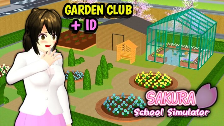Garden Club New UPDATE?!! || SAKURA SCHOOL SIMULATOR PROPS ID