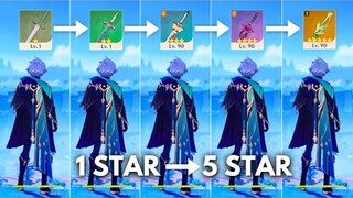 From 1 STAR to 5 STAR !! Alhaitham [ genshin impact ]