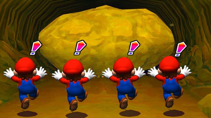 Mario Party 6 - Bridge Battle - Mario vs Yoshi vs Toad vs Luigi