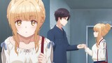 Amane and Shiina holding hands together dating | The Angel Next Door Spoils Me Rotten Ep 9