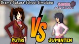 DRAMA SAKURA SCHOOL SIMULATOR PUTRI VS JUMINTEN | PUTRI GAMER