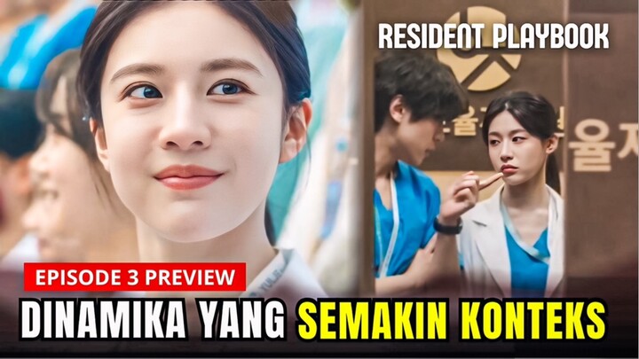 Resident Playbook Episode 3 Preview | Rintangan Sebenarnya Baru Dimulai⁉️Go Youn-Jung x Shin Shi-A