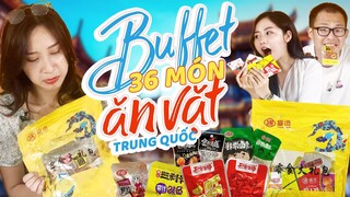 Team UT: Thử Buffet 36 món ăn vặt Trung Quốc