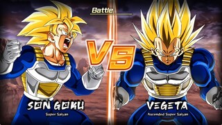 Siêu thủy thủ toàn năng Son Goku vs. Siêu thủy thủ toàn năng Vegeta