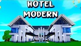Cách xây hotel hiện đại phần 2 (nhà 13 ) #MiniWorld | How to build a modern hotel in Minecraft