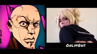 COSPLAY | REAL LIFE vs ONLYF@N$! ( the rock reaction meme )