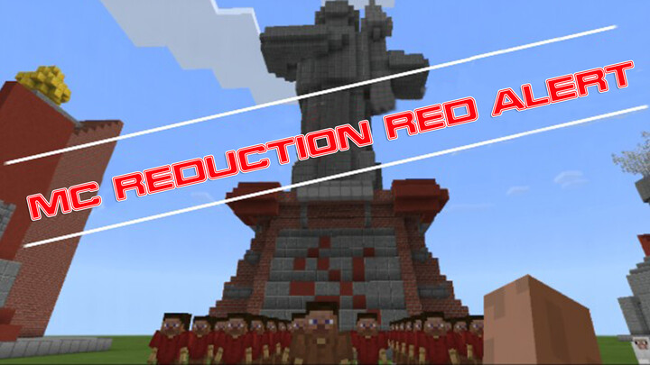 [Minecraft] Mimicking Soviet buildings in Red Alert