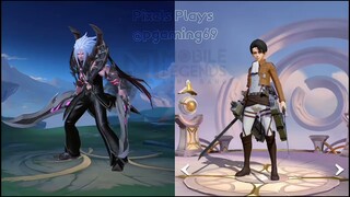 MLBB x ATTACK ON TITAN NEW SKIN COLLABORATION