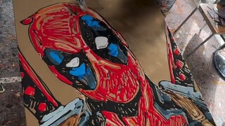 GABRIELE SERRINI - ABSTRACT DEADPOOL