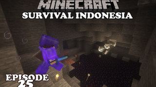 Melawan Boss Monster Dari Neraka Wither!!! - MINECRAFT SURVIVAL INDONESIA (25)