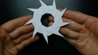 Làm thế nào để tạo ra một shuriken từ giấy! Các bậc thầy origami sẽ dạy bạn từng bước!