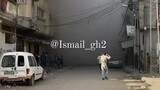 Sebuah gedung apartemen di dekatMasjid Al-Aybaki di lingkungan Al-Tafah menjadisasaran di timur Kota