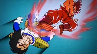 Mulai sekarang, Vegeta tidak akan pernah melupakan kekuatan Kaio Fist.