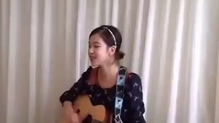 So tearful! 15-year-old ROSÉ singing 'When you look me in the eyes' in 2012